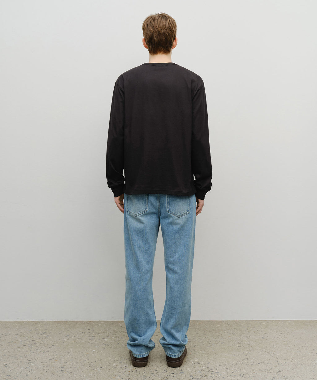 Marithe & Francois Girbaud - Slim Straight Denim Pants (Light Blue) product image 5 | TRAB K-Fashion Australia