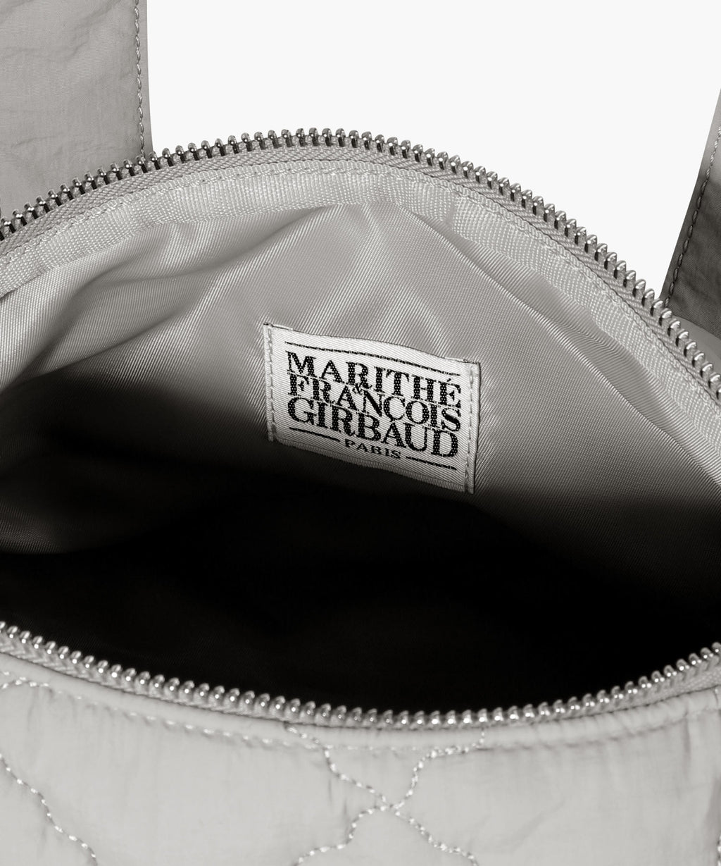 Marithe & Francois Girbaud - Classic Logo Padding Duffle Bag (Gray) product image 5 | TRAB K-Fashion Australia