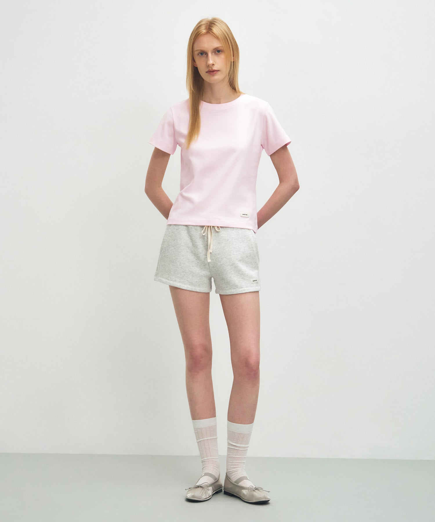 Marithe & Francois Girbaud - Basic Tee (Light Pink) product image 5 | TRAB K-Fashion Australia