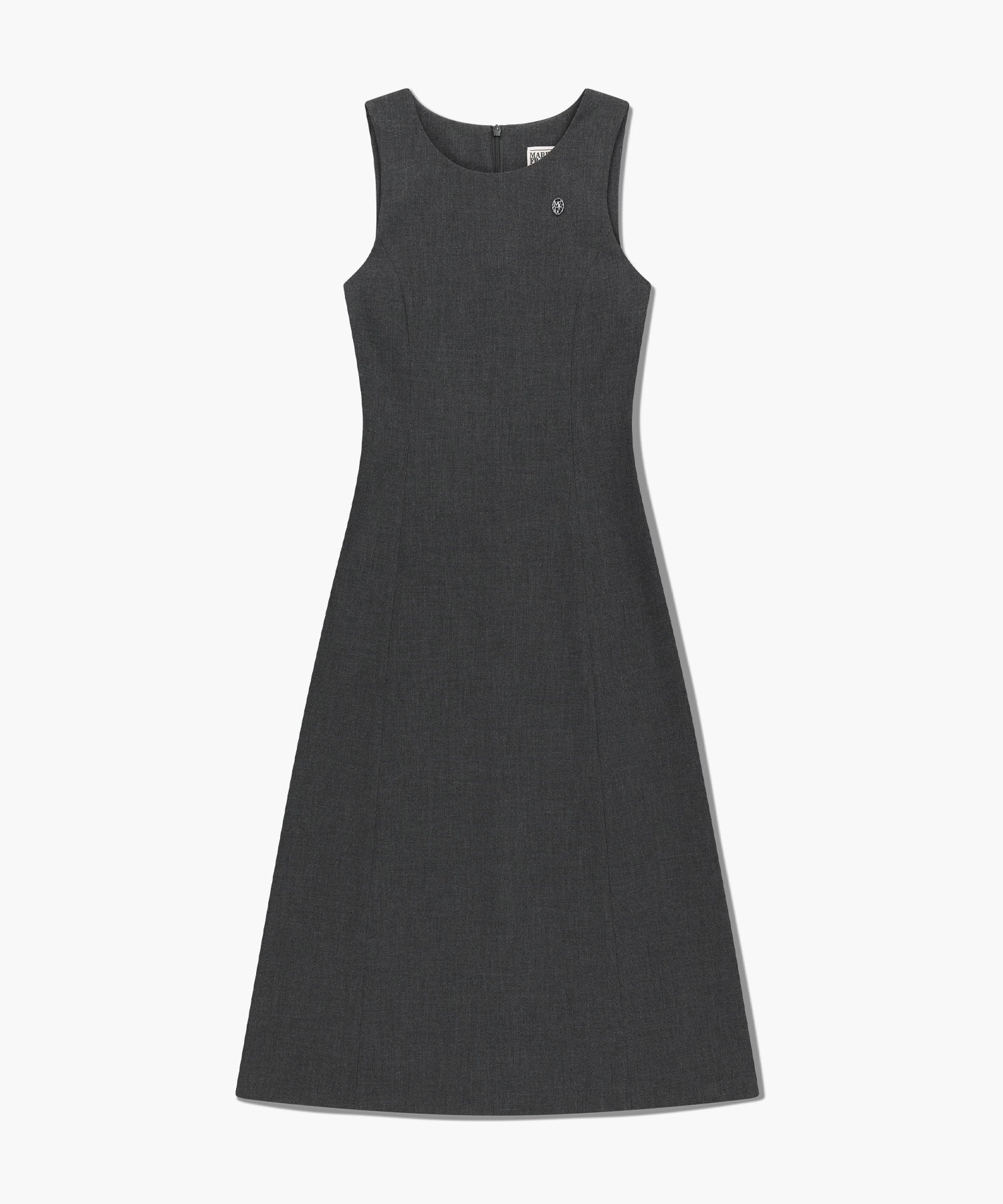 Marithe & Francois Girbaud - Sleeveless Long Dress (Charcoal) product image 5 | TRAB K-Fashion Australia