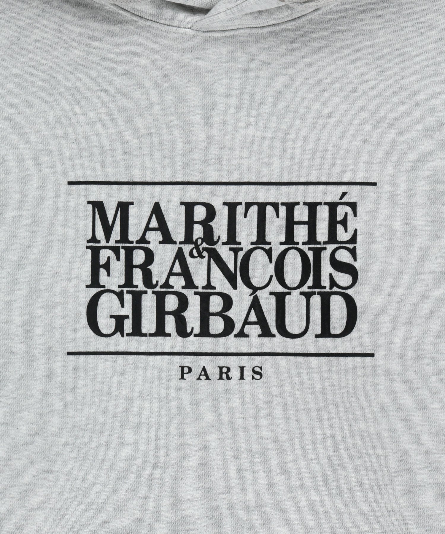 Marithe & Francois Girbaud - Classic Logo Hoodie (Light Heather Gray) product image 5 | TRAB K-Fashion Australia