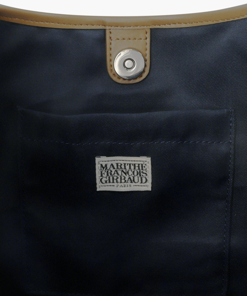 Marithe & Francois Girbaud - Classic Logo One Shoulder Bucket Bag (Dark Blue) product image 5 | TRAB K-Fashion Australia