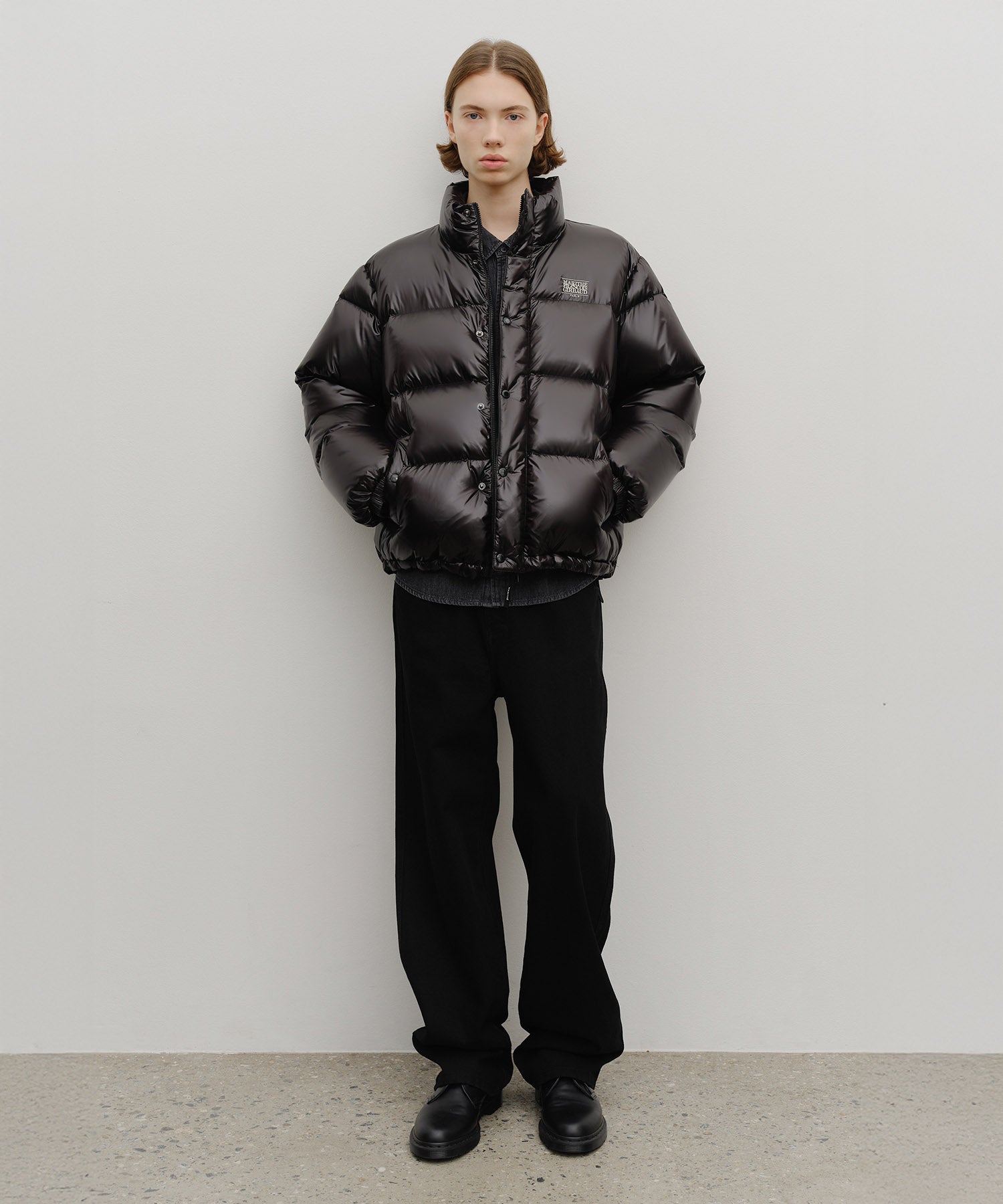 Marithe & Francois Girbaud - Glossy Down Jacket (Black) product image 5 | TRAB K-Fashion Australia