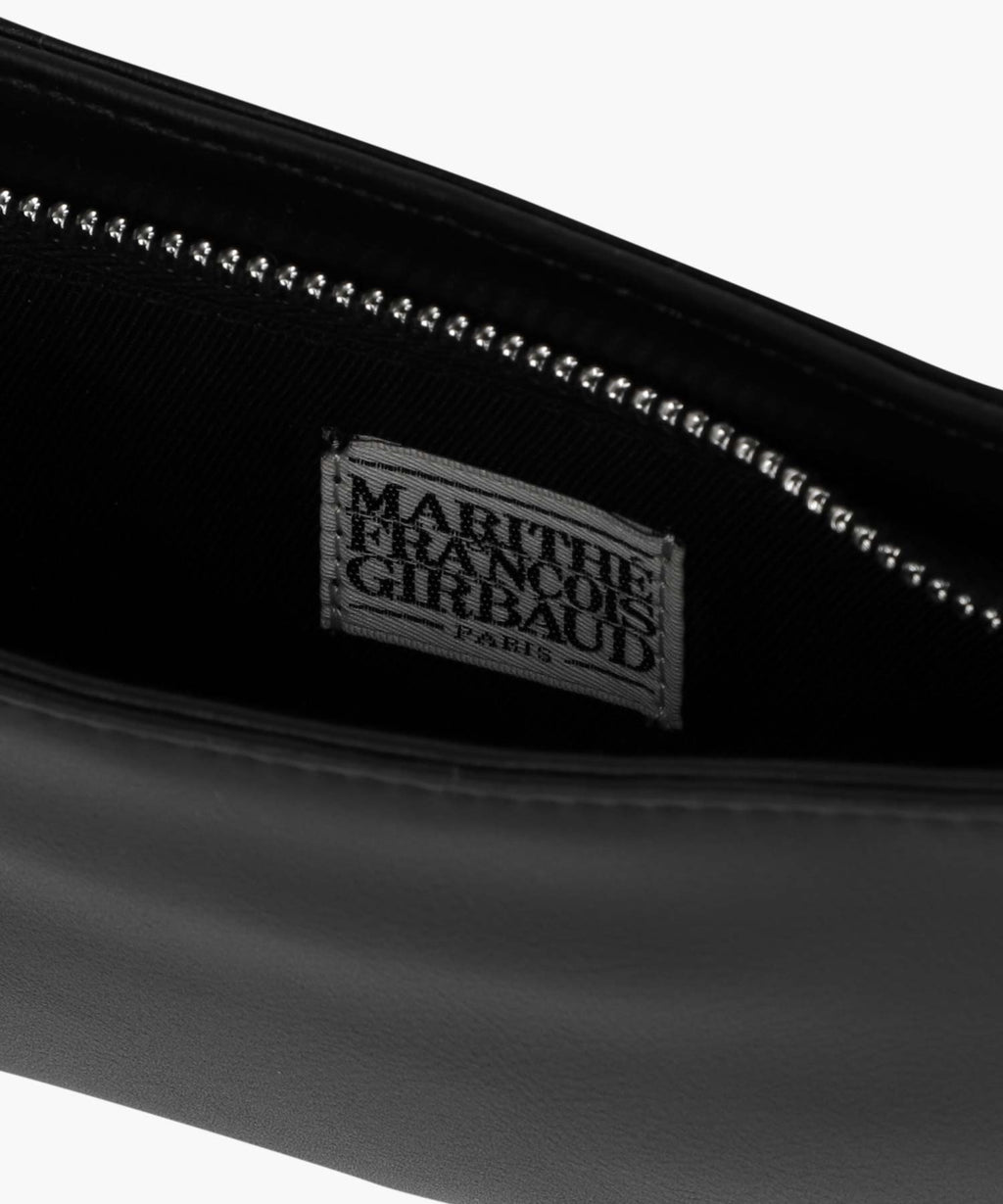 Marithe & Francois Girbaud - Regular Logo Mini Peanut Bag (Black) product image 5 | TRAB K-Fashion Australia