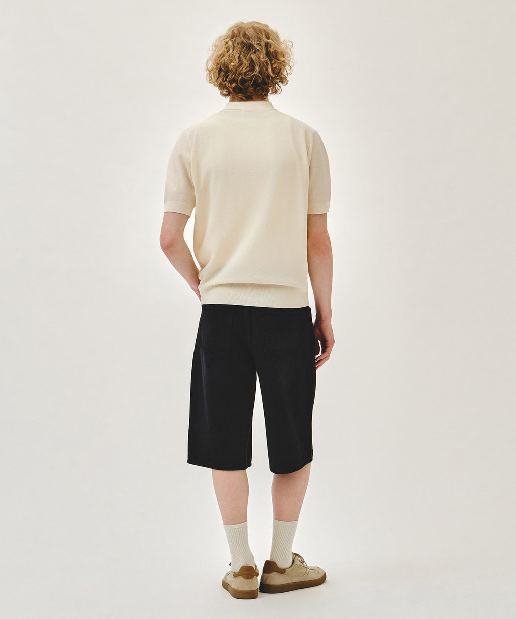 Marithe & Francois Girbaud - Bermuda Denim Pants (Black) product image 5 | TRAB K-Fashion Australia