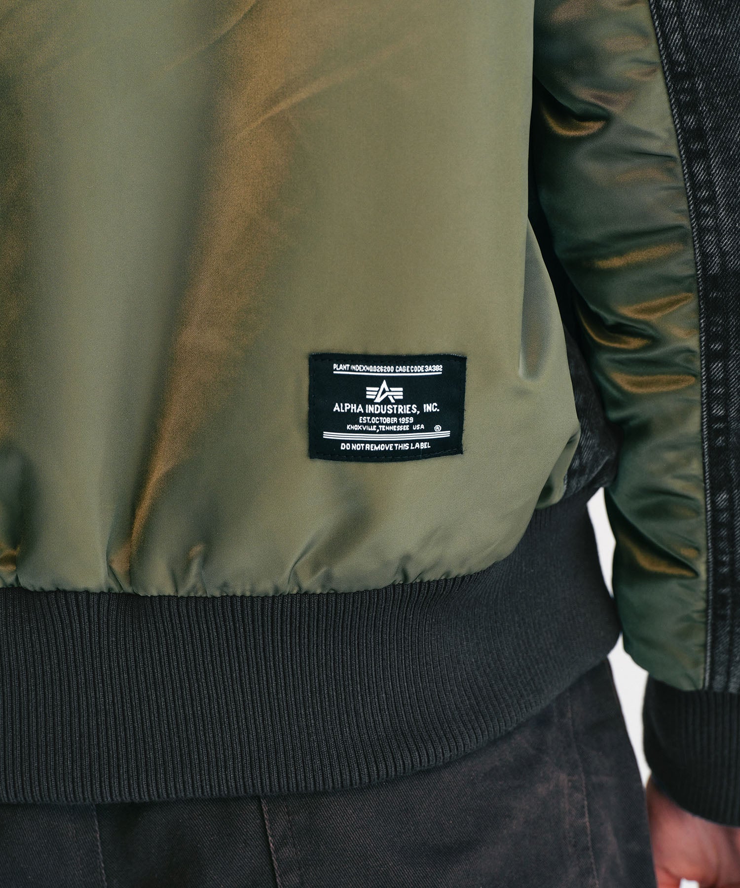 Marithe & Francois Girbaud - Marithe X Alpha Industries Ma-1 Jumper (Black) product image 5 | TRAB K-Fashion Australia