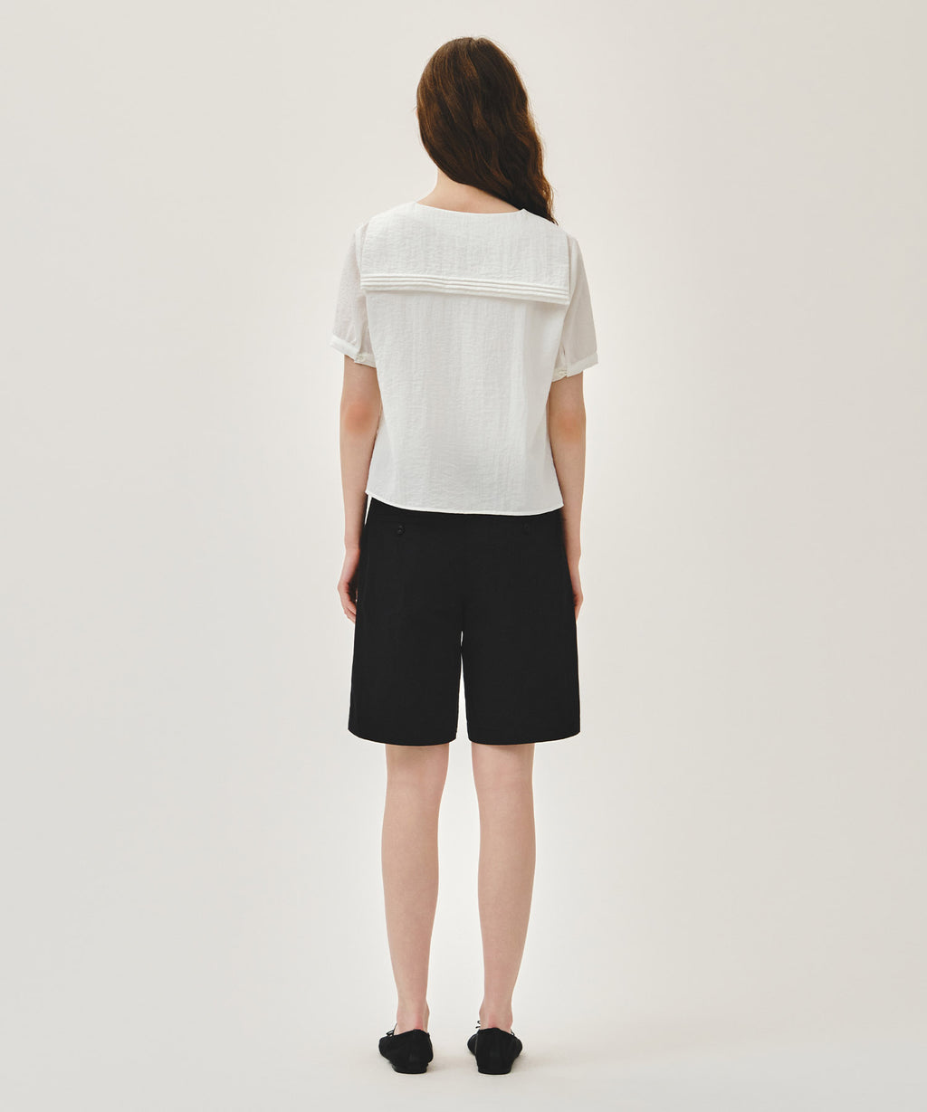 Marithe & Francois Girbaud - Bermuda Half Pants (Black) product image 5 | TRAB K-Fashion Australia