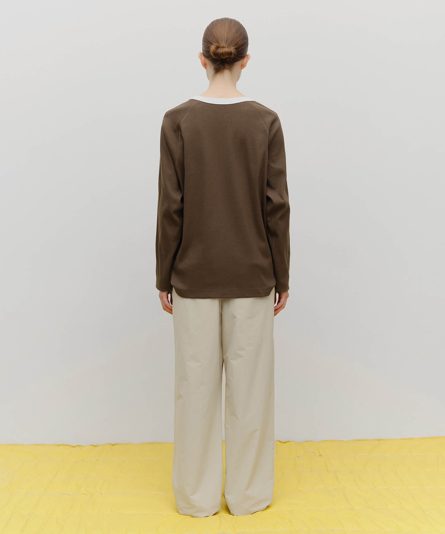 Marithe & Francois Girbaud - Marithe Sport Nylon Track Pants (Beige) product image 5 | TRAB K-Fashion Australia