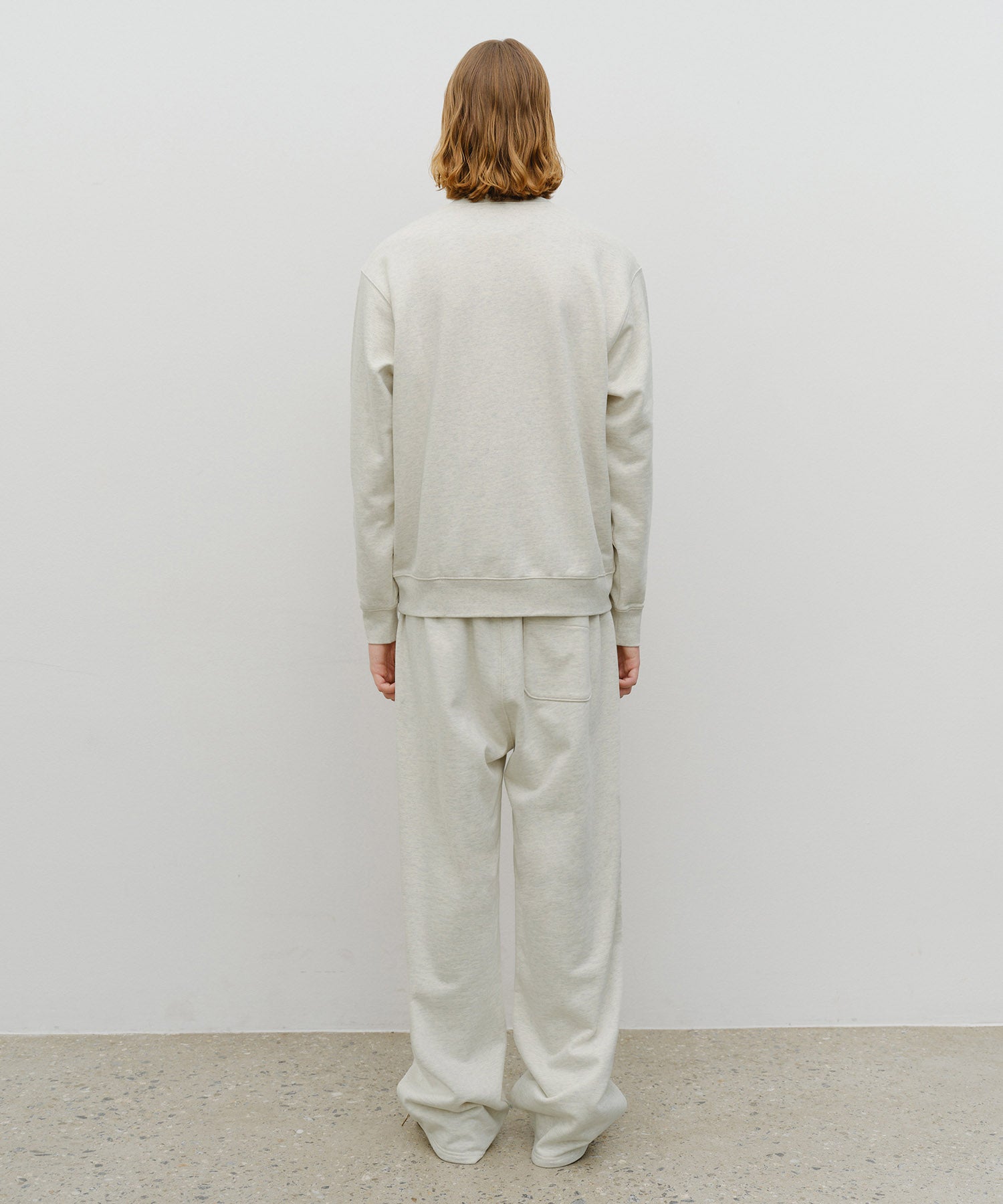 Marithe & Francois Girbaud - Classic Logo Sweat Pants (Oatmeal) product image 11 | TRAB K-Fashion Australia