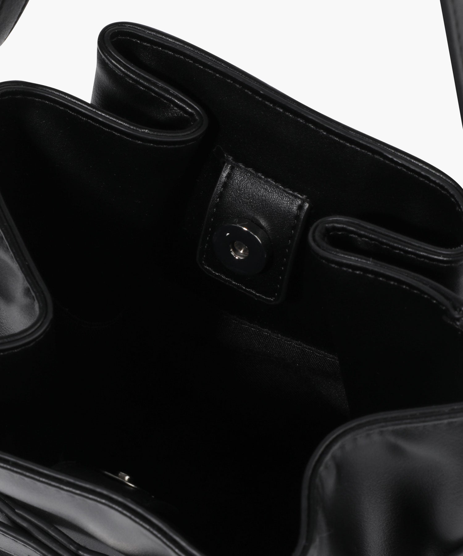 Marithe & Francois Girbaud - Buckle Strap Bucket Bag (Black) product image 5 | TRAB K-Fashion Australia
