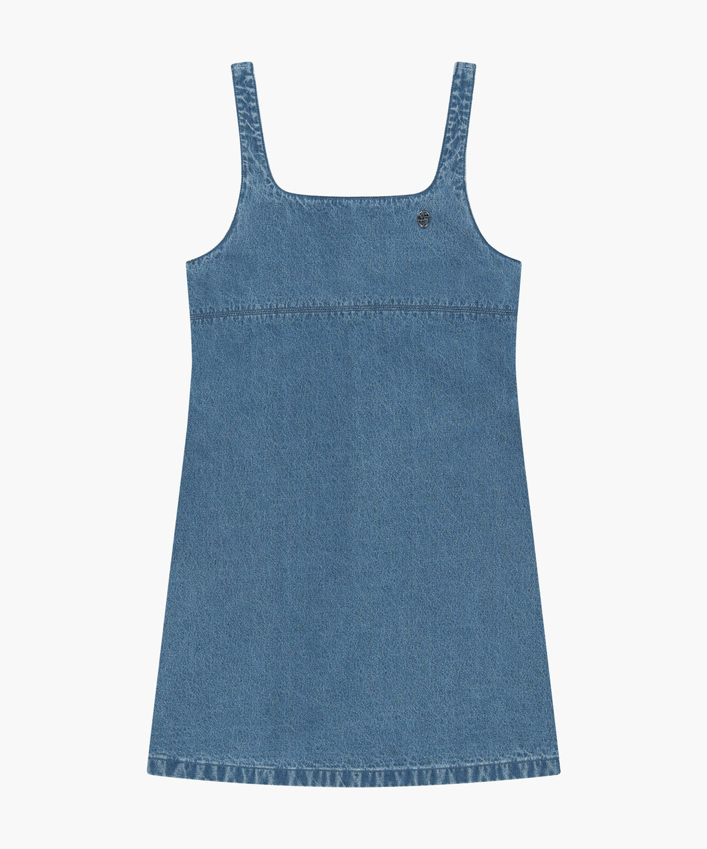 Marithe & Francois Girbaud - Denim Sleeveless Dress (Light Blue) product image 5 | TRAB K-Fashion Australia