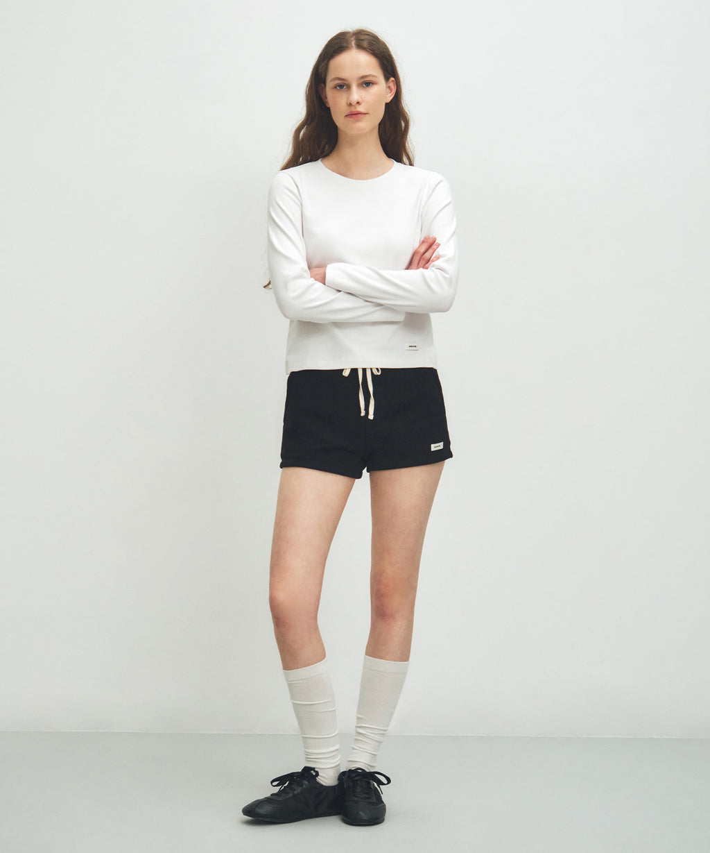 Marithe & Francois Girbaud - Basic Long Sleeve (White) product image 5 | TRAB K-Fashion Australia