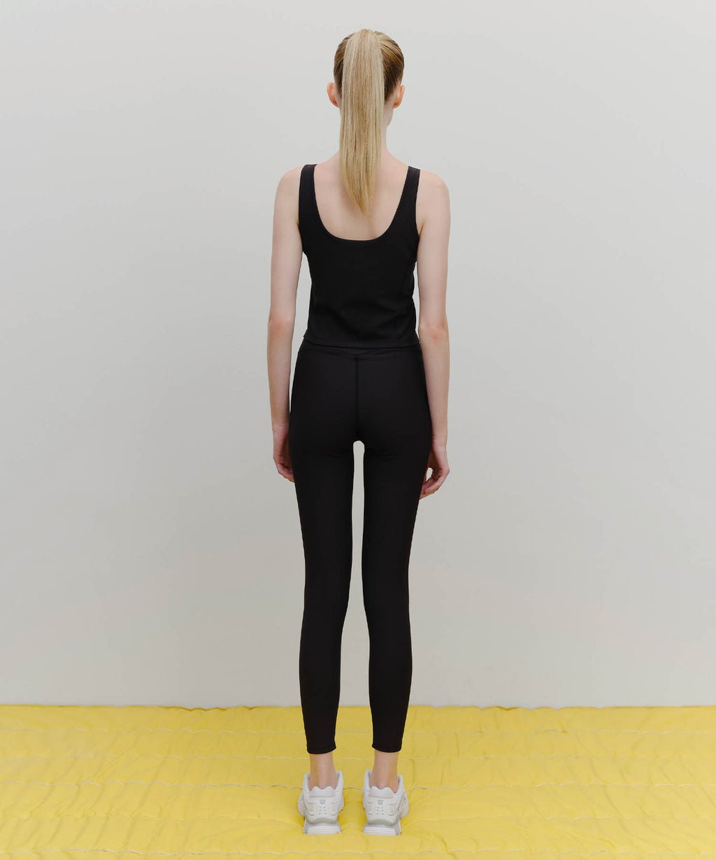 Marithe & Francois Girbaud - Marithe Sport W Classic Logo Leggings (Black) product image 5 | TRAB K-Fashion Australia