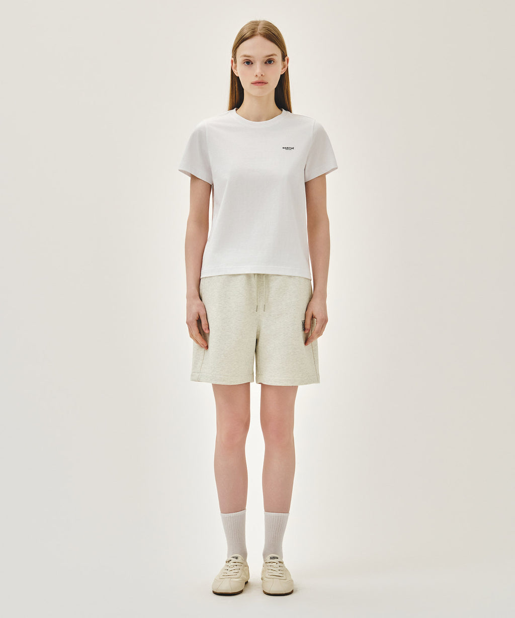 Marithe & Francois Girbaud - Small Regular Logo Tee (White) product image 5 | TRAB K-Fashion Australia