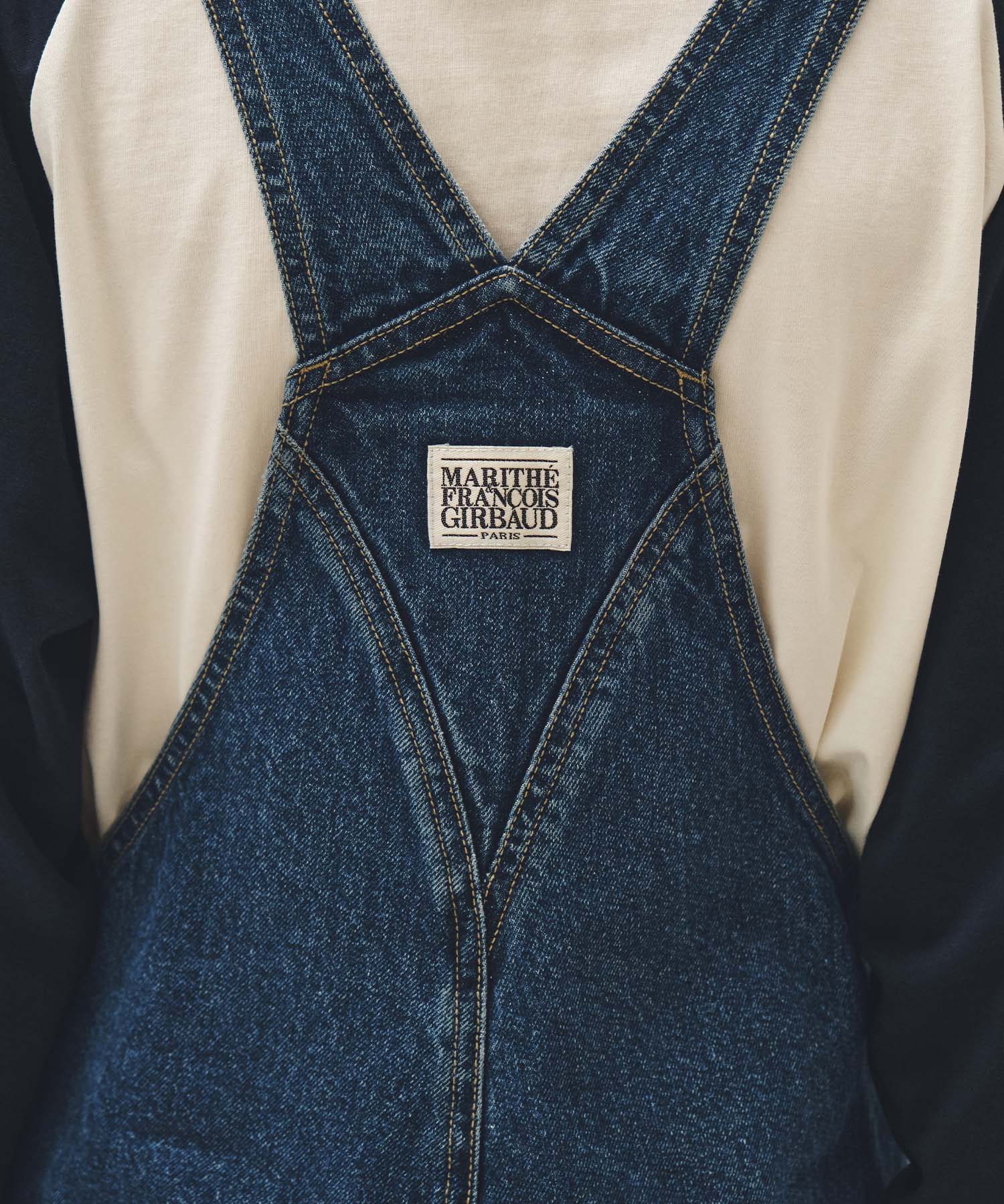 Marithe & Francois Girbaud - Denim Overall Pants (Blue) product image 5 | TRAB K-Fashion Australia