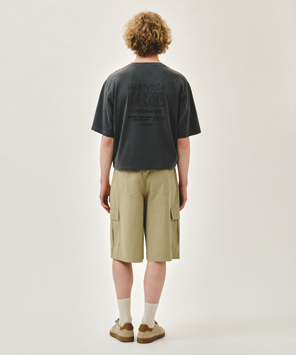 Marithe & Francois Girbaud - Cargo Half Pants (Beige) product image 5 | TRAB K-Fashion Australia