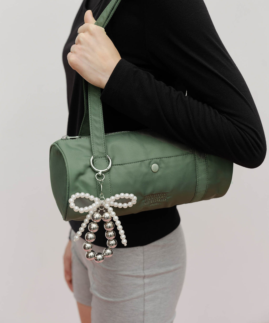 Marithe & Francois Girbaud - Pearl Silver Ball Keyring (Silver) product image 5 | TRAB K-Fashion Australia