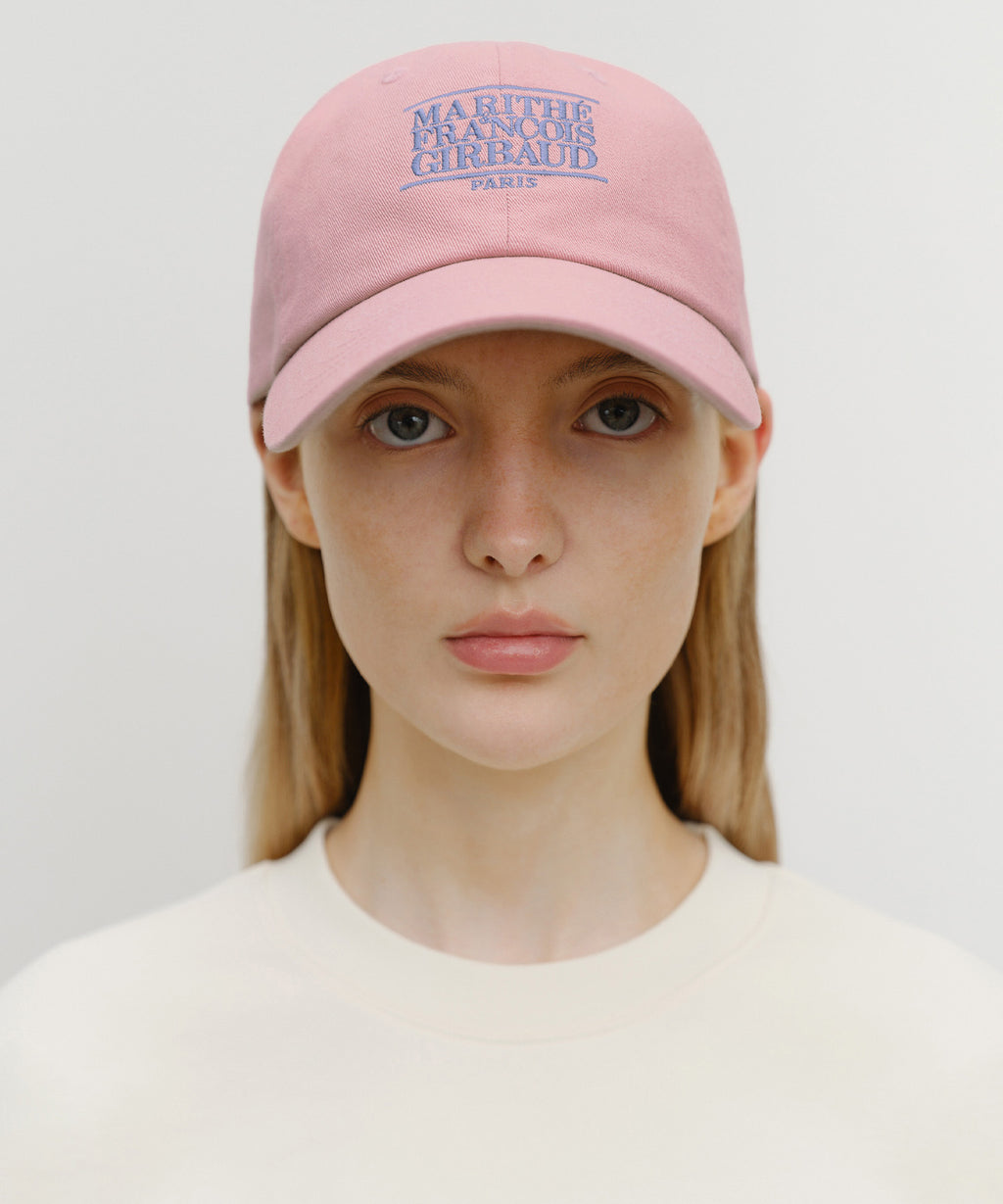 Marithe & Francois Girbaud - Small Classic Logo Cap (Dark Pink) product image 5 | TRAB K-Fashion Australia