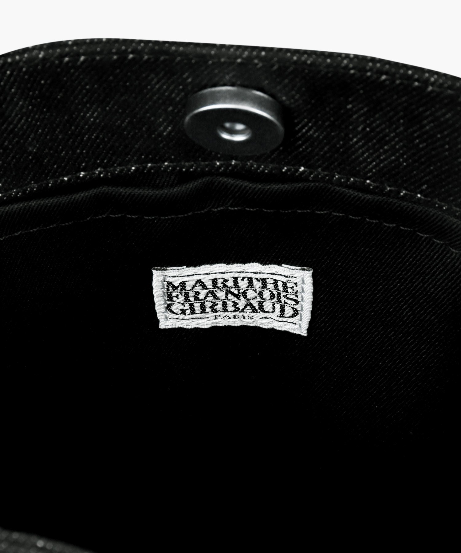 Marithe & Francois Girbaud - Classic Logo Canvas Tote Bag (Black) product image 5 | TRAB K-Fashion Australia