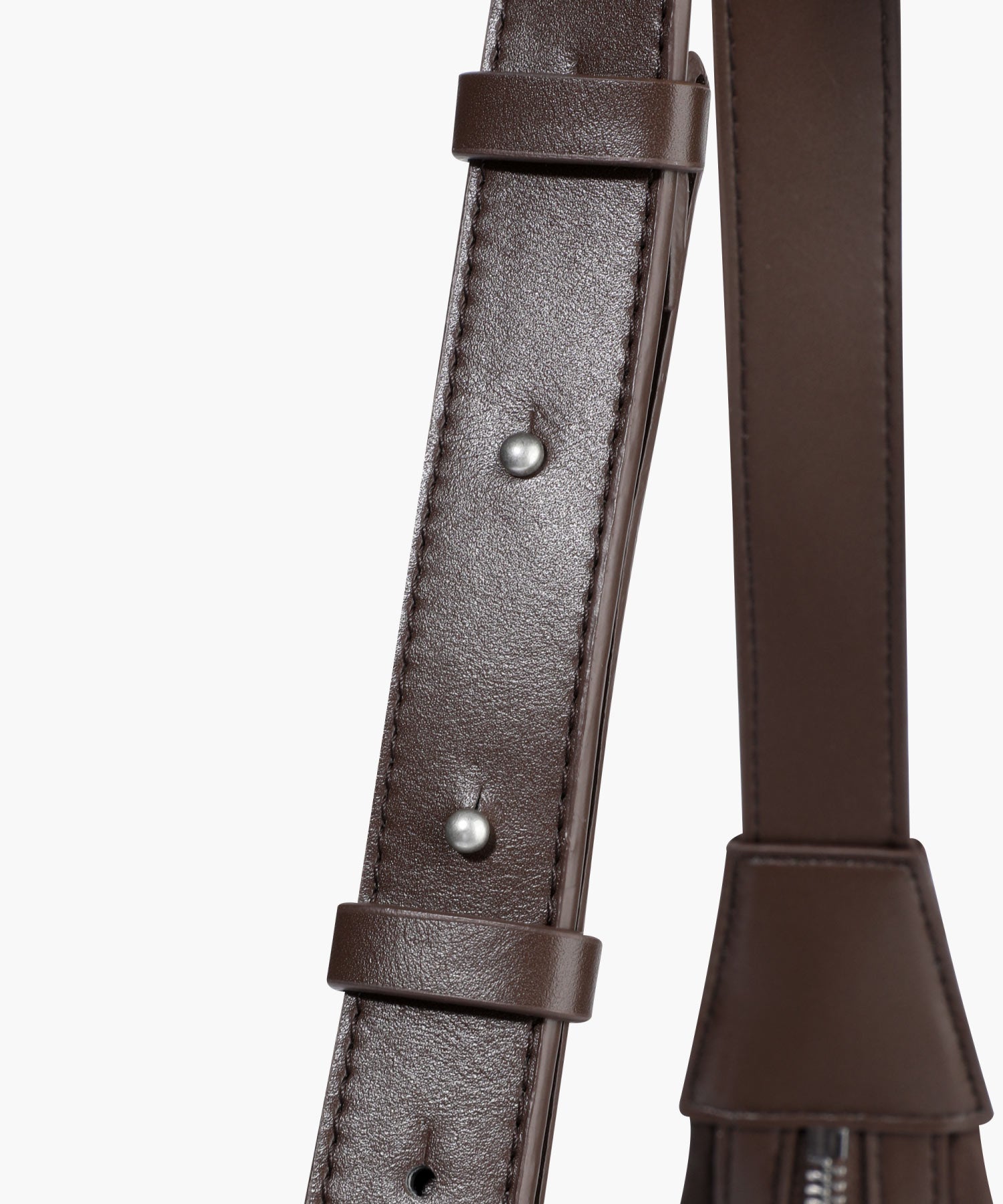 Marithe & Francois Girbaud - Classic Logo Round Shoulder Bag (Brown) product image 5 | TRAB K-Fashion Australia