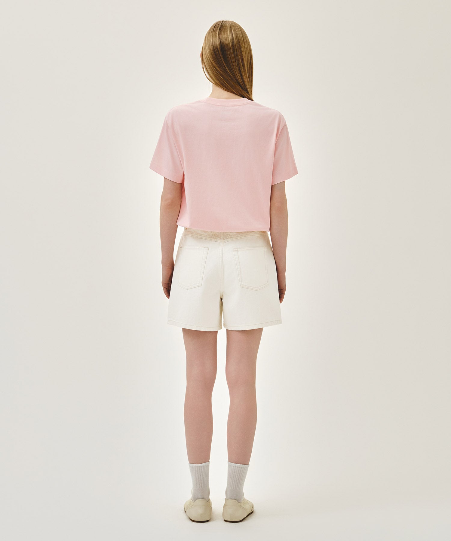 Marithe & Francois Girbaud - Denim Shorts (Ecru) product image 8 | TRAB K-Fashion Australia