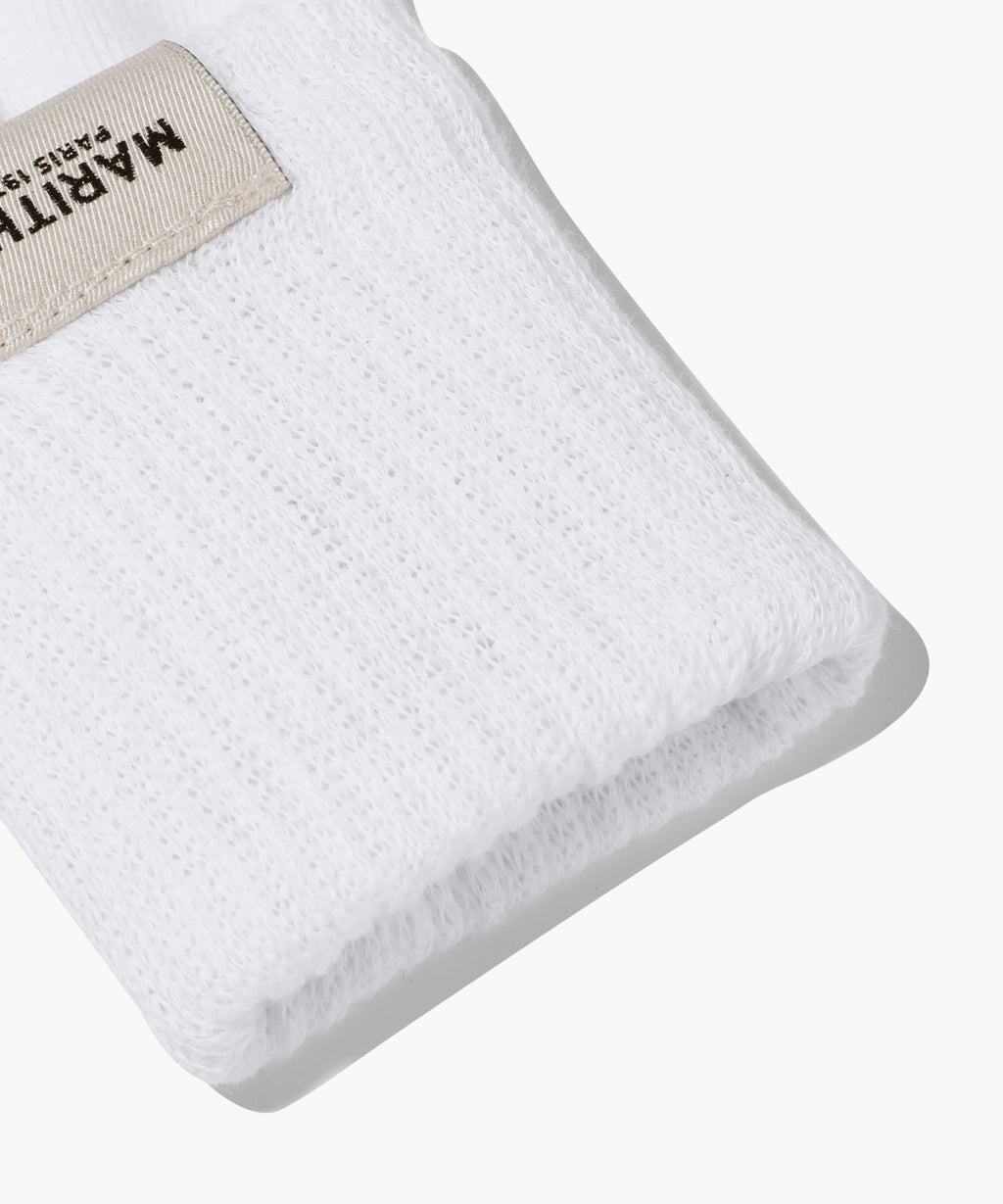 Marithe & Francois Girbaud - Regular Logo Socks (White) product image 5 | TRAB K-Fashion Australia