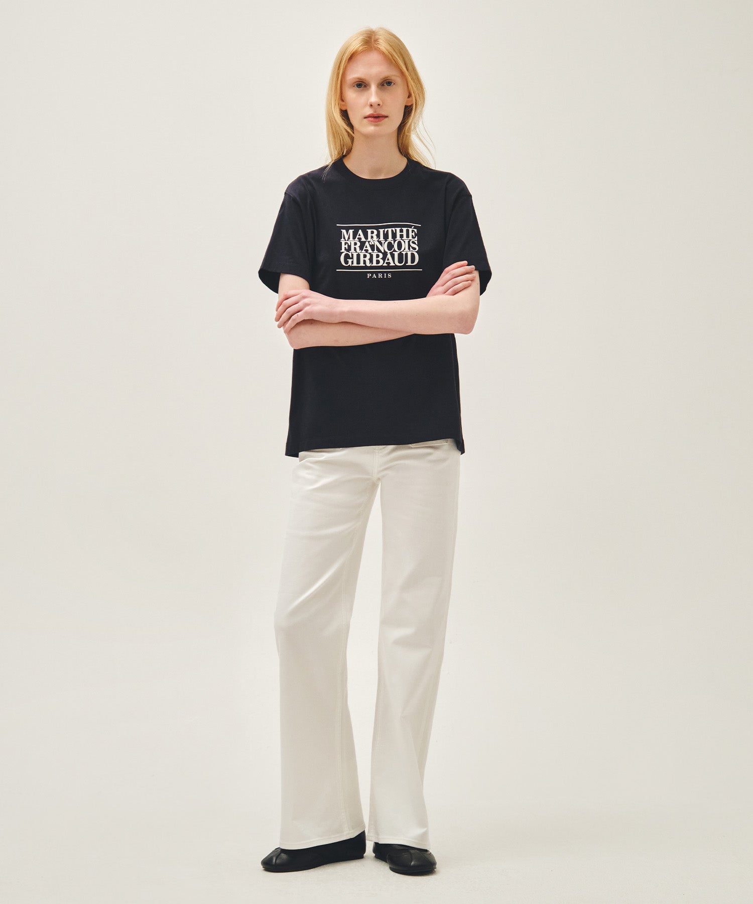 Marithe & Francois Girbaud - Classic Logo Tee (Navy) product image 5 | TRAB K-Fashion Australia