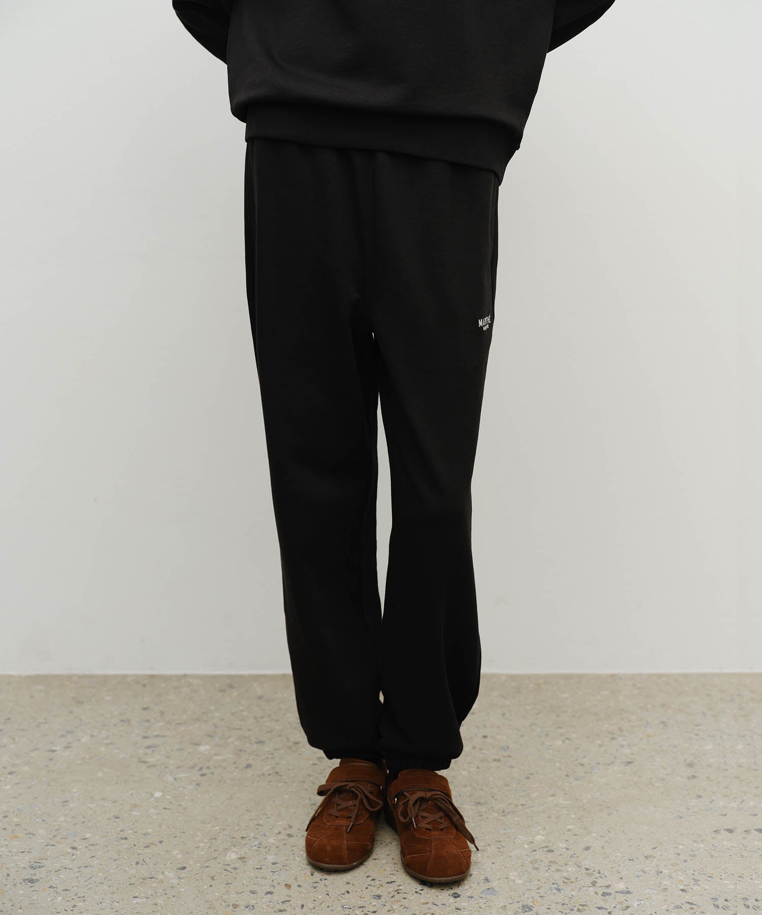 Marithe & Francois Girbaud - Regular Logo Sweat Set-up (Black) product image 5 | TRAB K-Fashion Australia