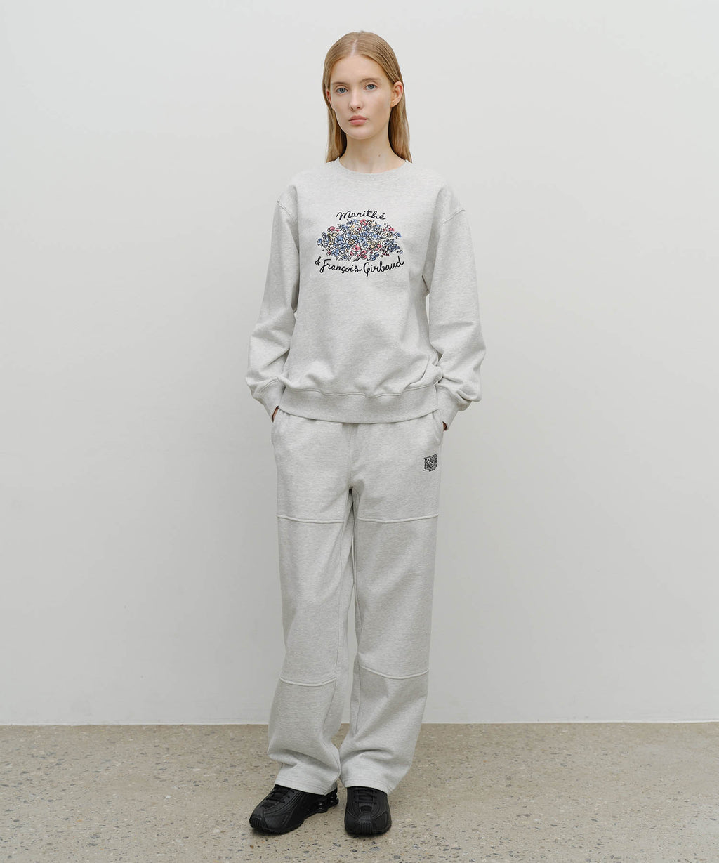 Marithe & Francois Girbaud - Bouquet Graphic Sweatshirt (Light Heather Gray) product image 5 | TRAB K-Fashion Australia