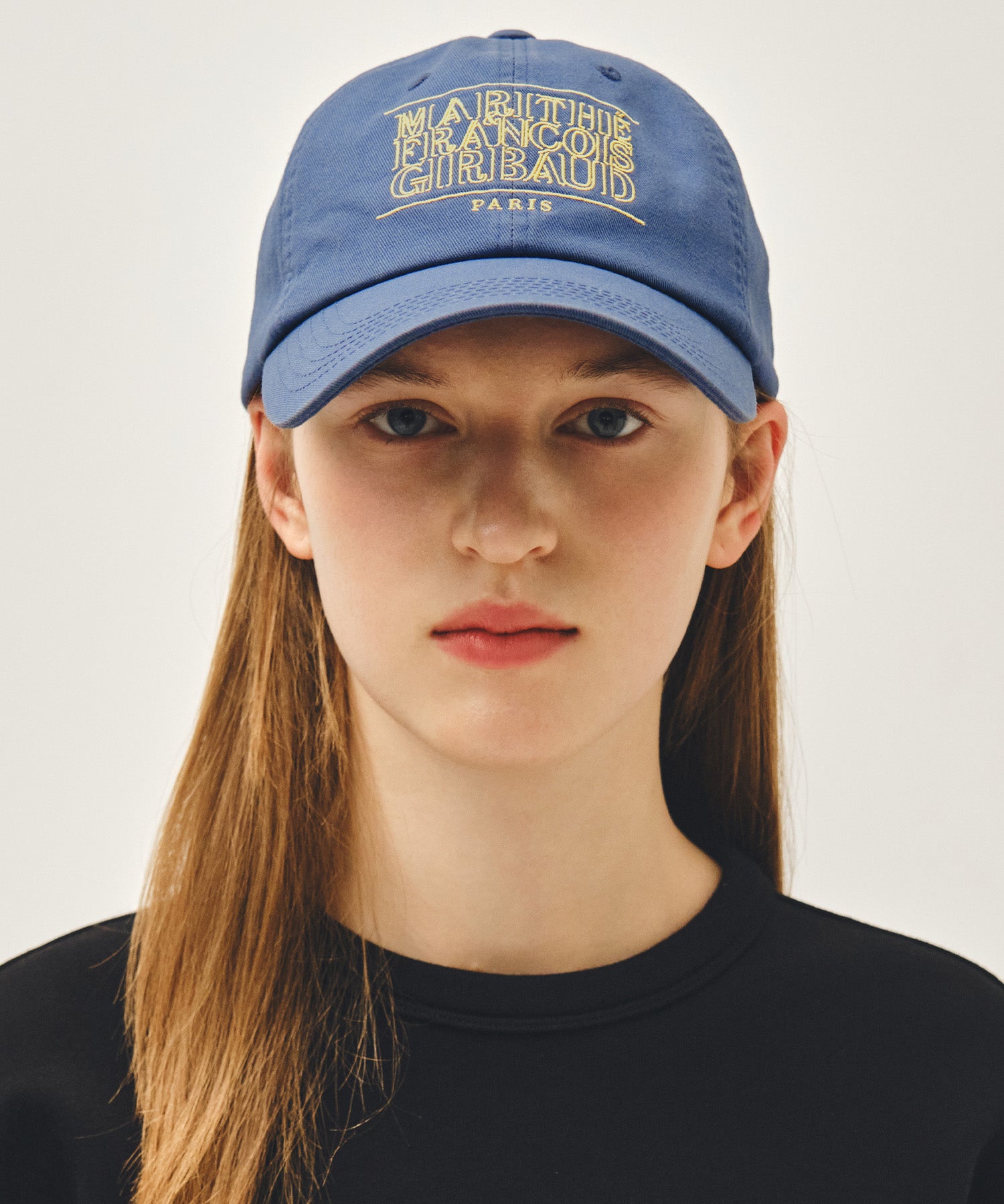 Marithe & Francois Girbaud - Outline Classic Logo Cap (Vintage Blue) product image 5 | TRAB K-Fashion Australia