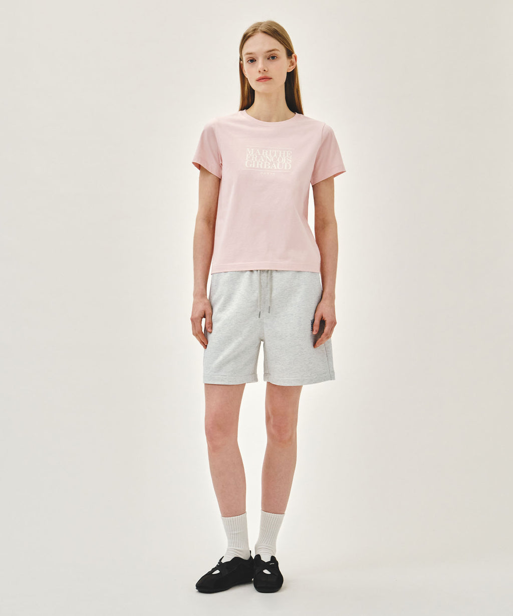 Marithe & Francois Girbaud - Classic Logo Tee (Light Pink) product image 5 | TRAB K-Fashion Australia