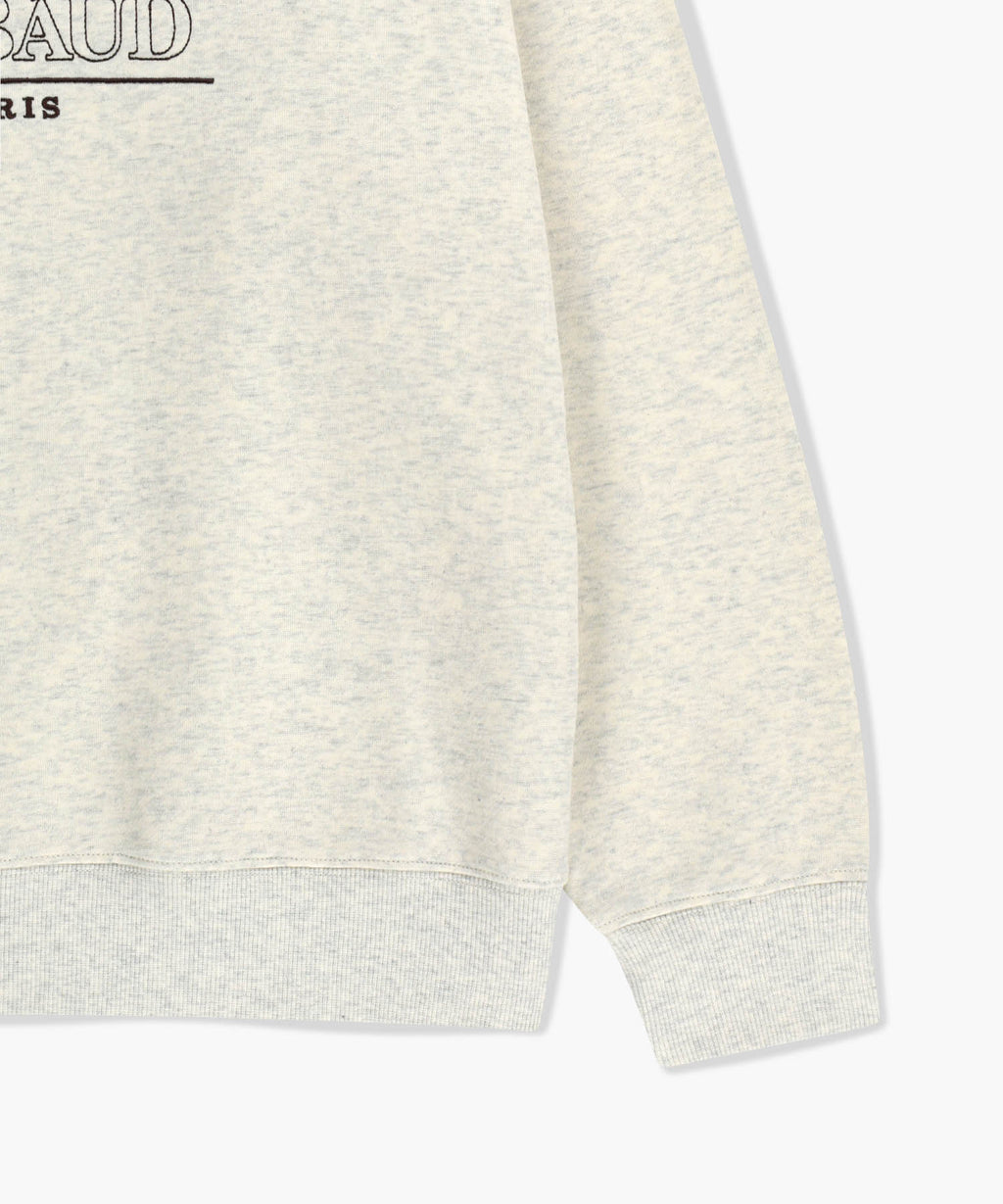 Marithe & Francois Girbaud - Stitch Classic Logo Sweatshirt (brushed) (Oatmeal) product image 5 | TRAB K-Fashion Australia