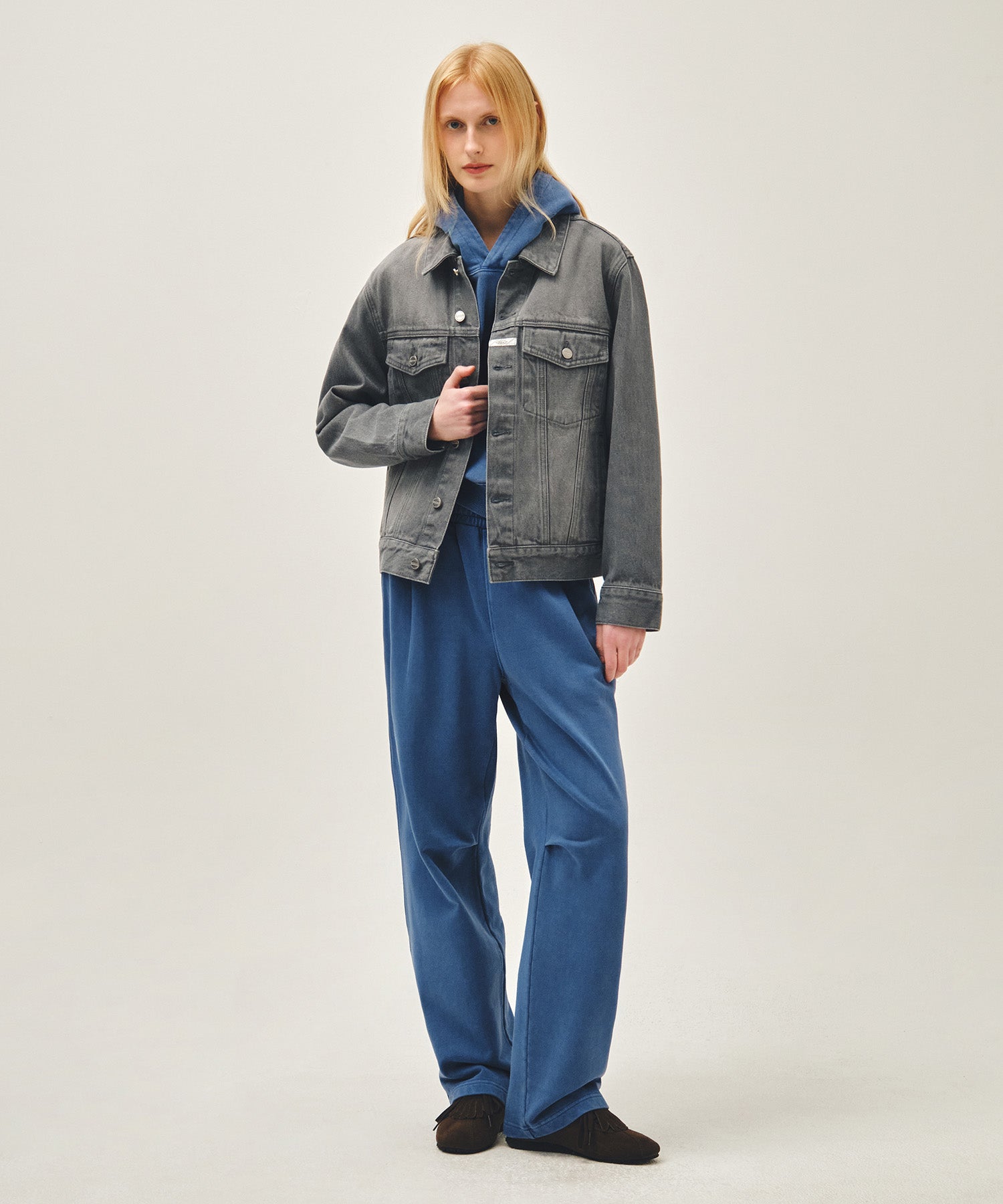 Marithe & Francois Girbaud - Denim Trucker Jacket (Gray) product image 5 | TRAB K-Fashion Australia