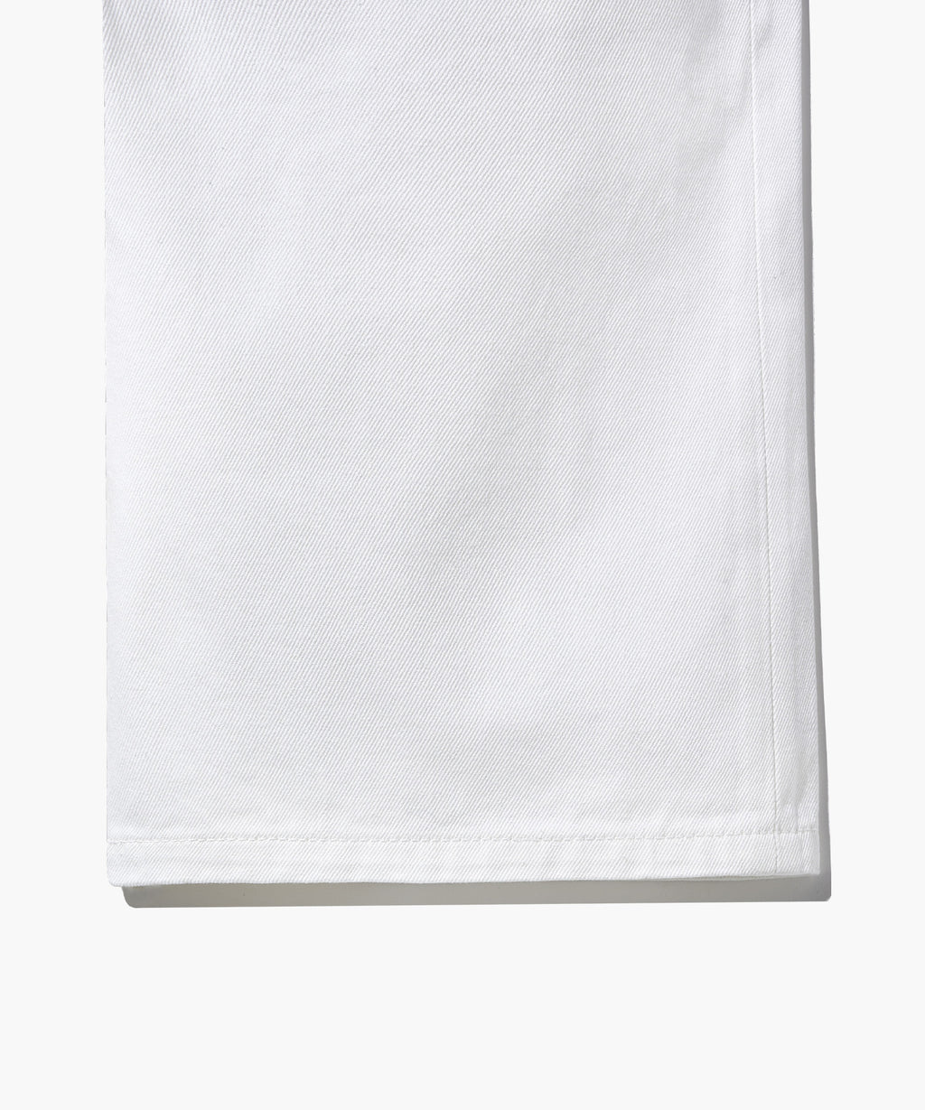 Marithe & Francois Girbaud - Long Bermuda Denim Pants (White) product image 5 | TRAB K-Fashion Australia