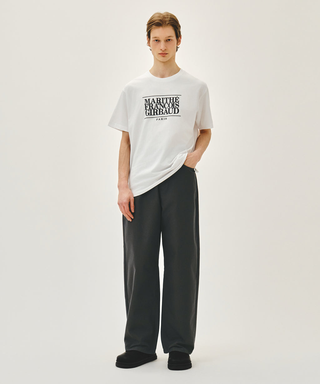 Marithe & Francois Girbaud - Classic Logo Tee (White) product image 5 | TRAB K-Fashion Australia