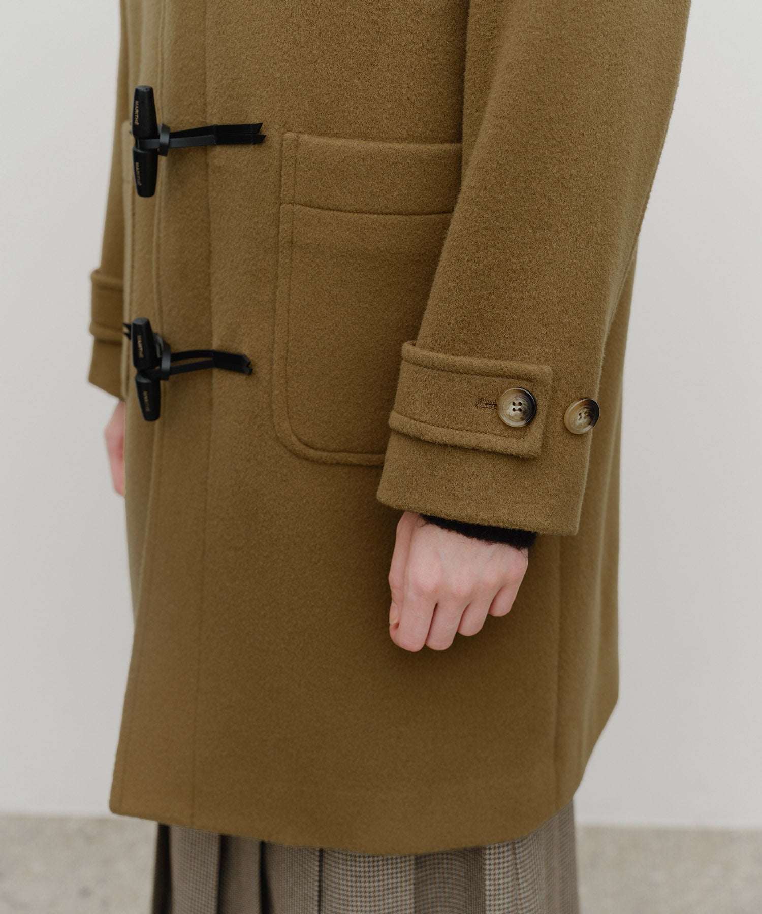 Marithe & Francois Girbaud - Long Duffle Coat (Camel) product image 5 | TRAB K-Fashion Australia