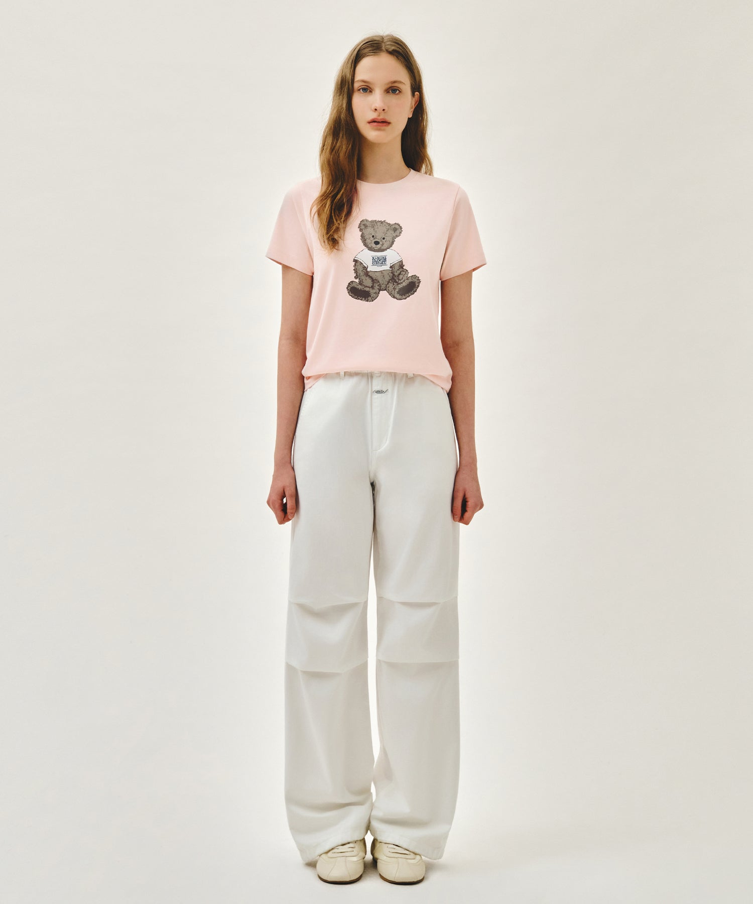 Marithe & Francois Girbaud - Doodle Bear Tee (Light Pink) product image 5 | TRAB K-Fashion Australia