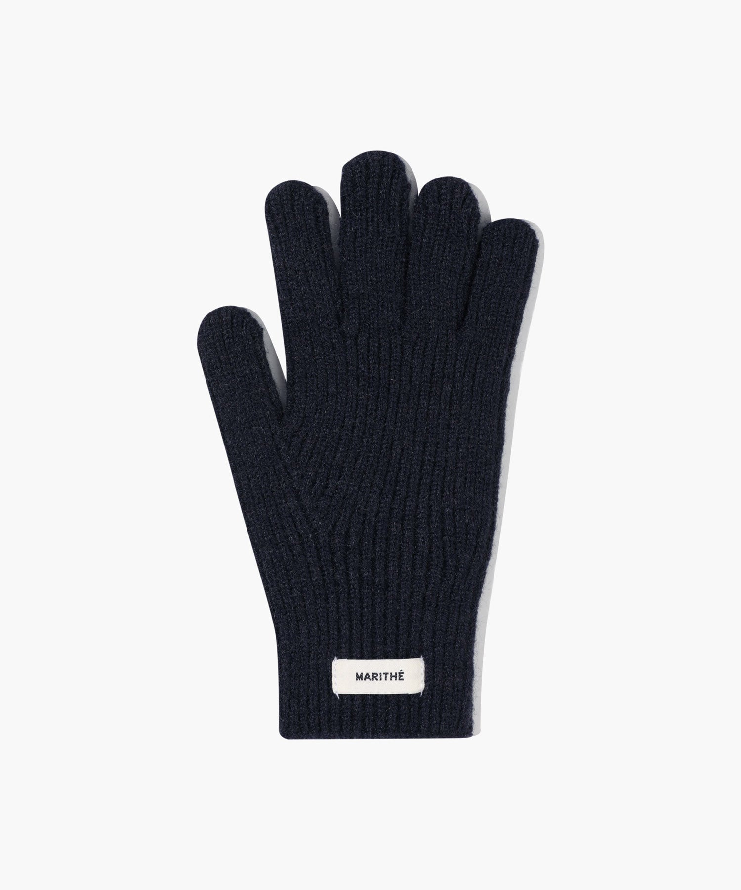 Marithe & Francois Girbaud - Regular Logo Muffler&glove (Dark Navy) product image 5 | TRAB K-Fashion Australia