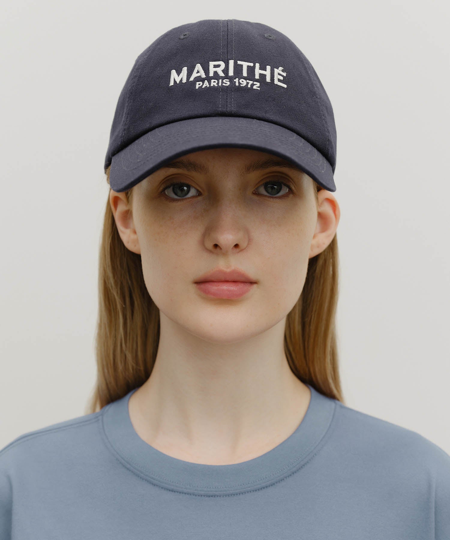 Marithe & Francois Girbaud - Regular Logo Ball Cap (Navy) product image 5 | TRAB K-Fashion Australia
