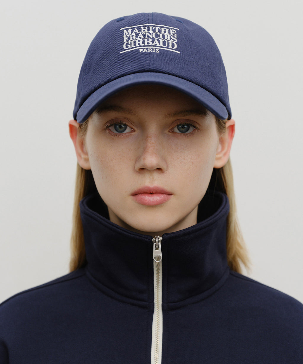 Marithe & Francois Girbaud - Small Classic Logo Cap (Navy) product image 5 | TRAB K-Fashion Australia