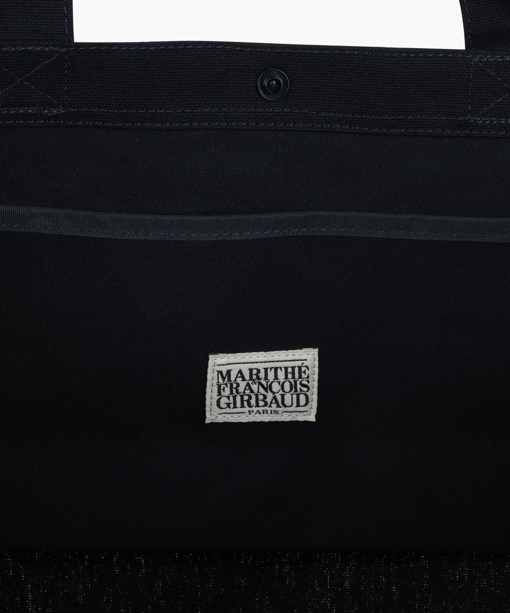 Marithe & Francois Girbaud - Classic Logo Big Shopper Bag (Navy) product image 5 | TRAB K-Fashion Australia
