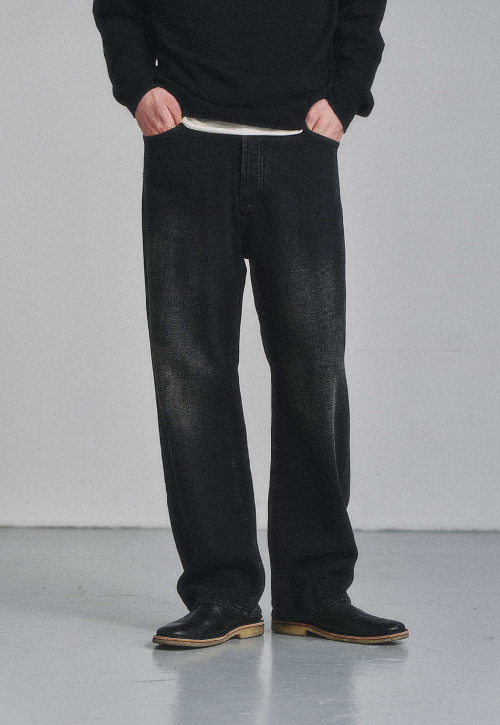 Art if acts - Sashiko 5P Pants_Japanese Fabric (Vintage Black) product image 5 | TRAB K-Fashion Australia