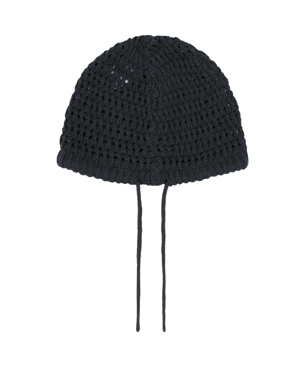 Coyseio - String Net Beanie (Charcoal) product image 11 | TRAB K-Fashion Australia