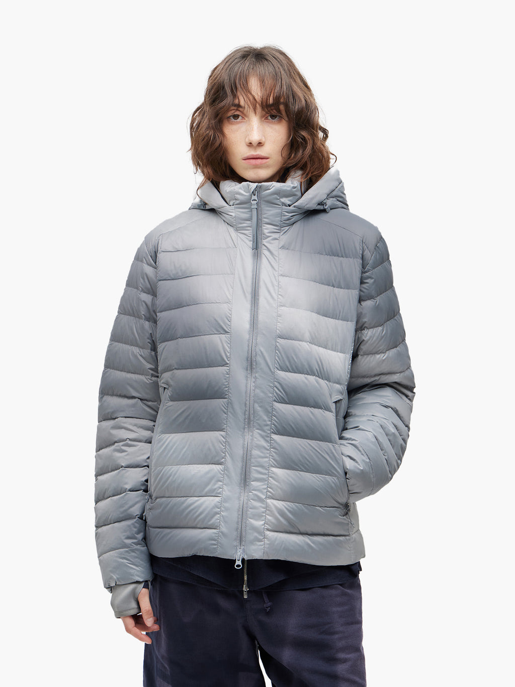 Jiyong Kim - Lightweight Down Jacket (Charcoal) product image 4 | TRAB K-Fashion Australia
