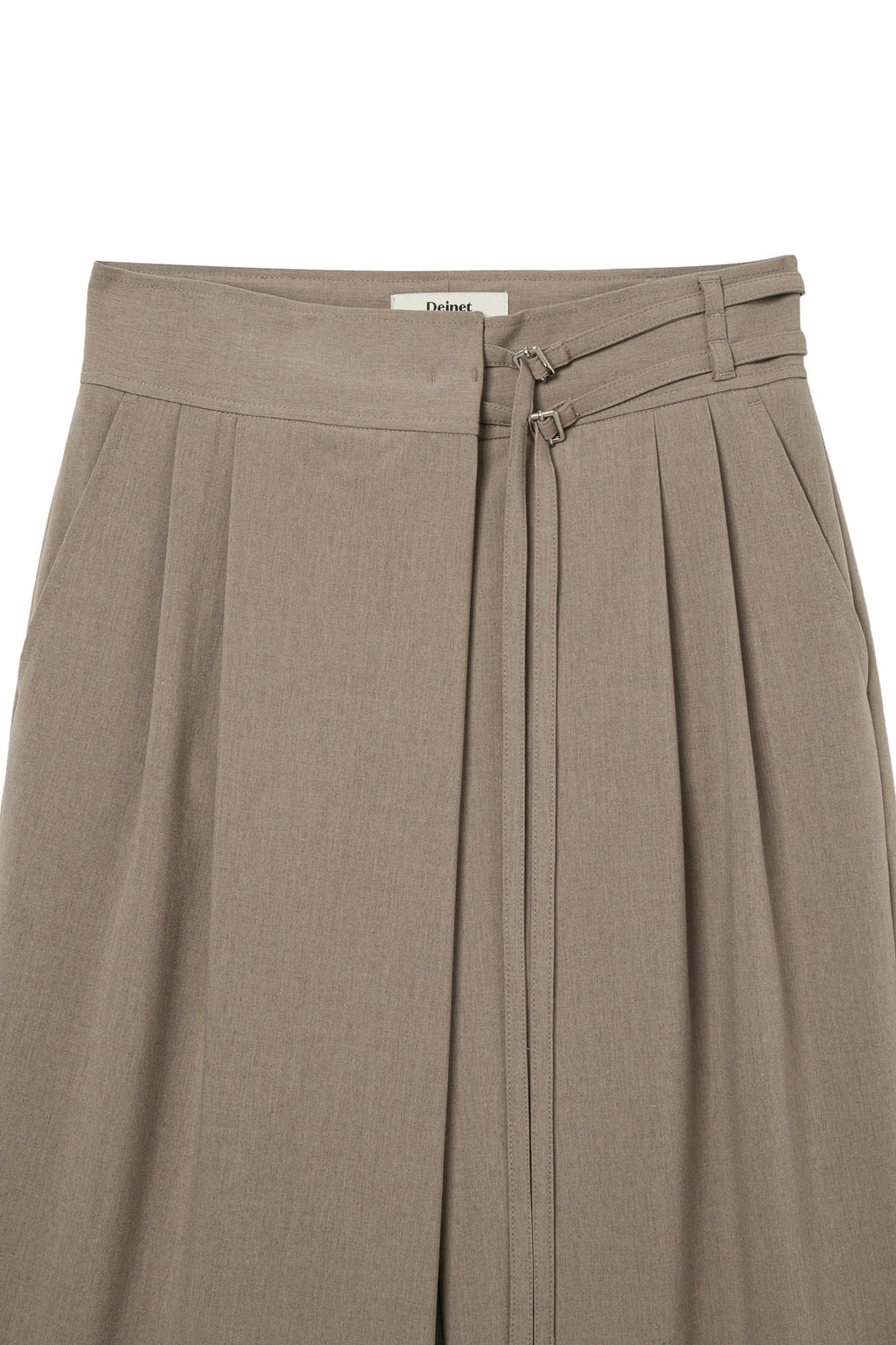 Deinet - Belted Wrap Trousers (Beige) product image 3 | TRAB K-Fashion Australia