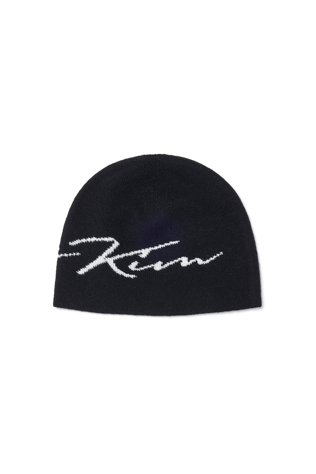 Matin Kim - Matin Logo Script Beanie (Black) product image 5 | TRAB K-Fashion Australia