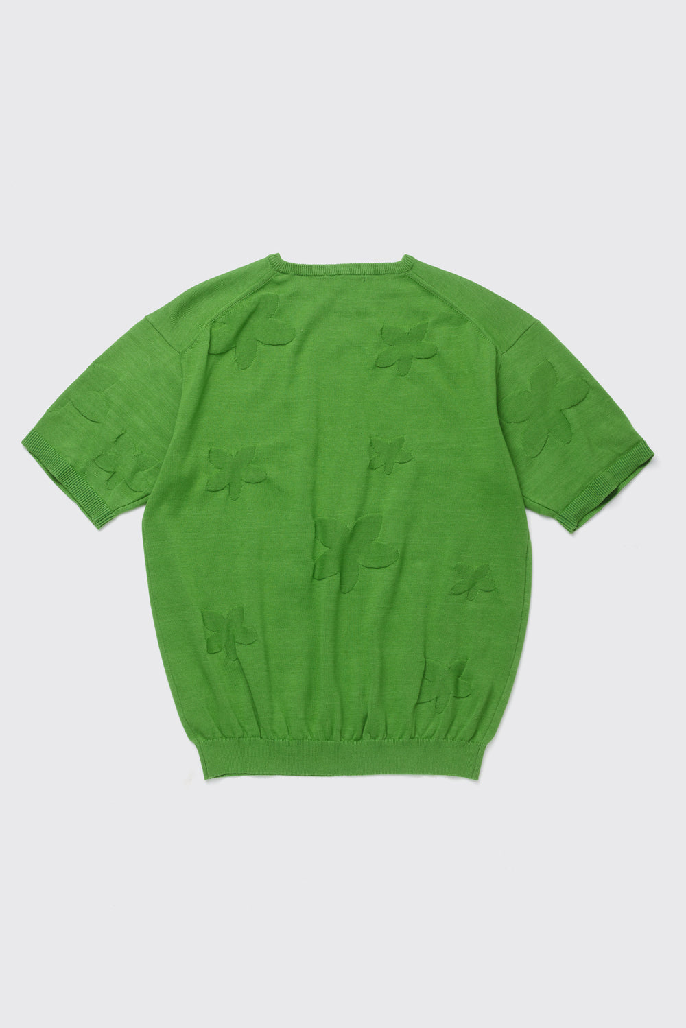 Hatchingroom - Floral Jacquard Knit V2 (Green) product image 2 | TRAB K-Fashion Australia