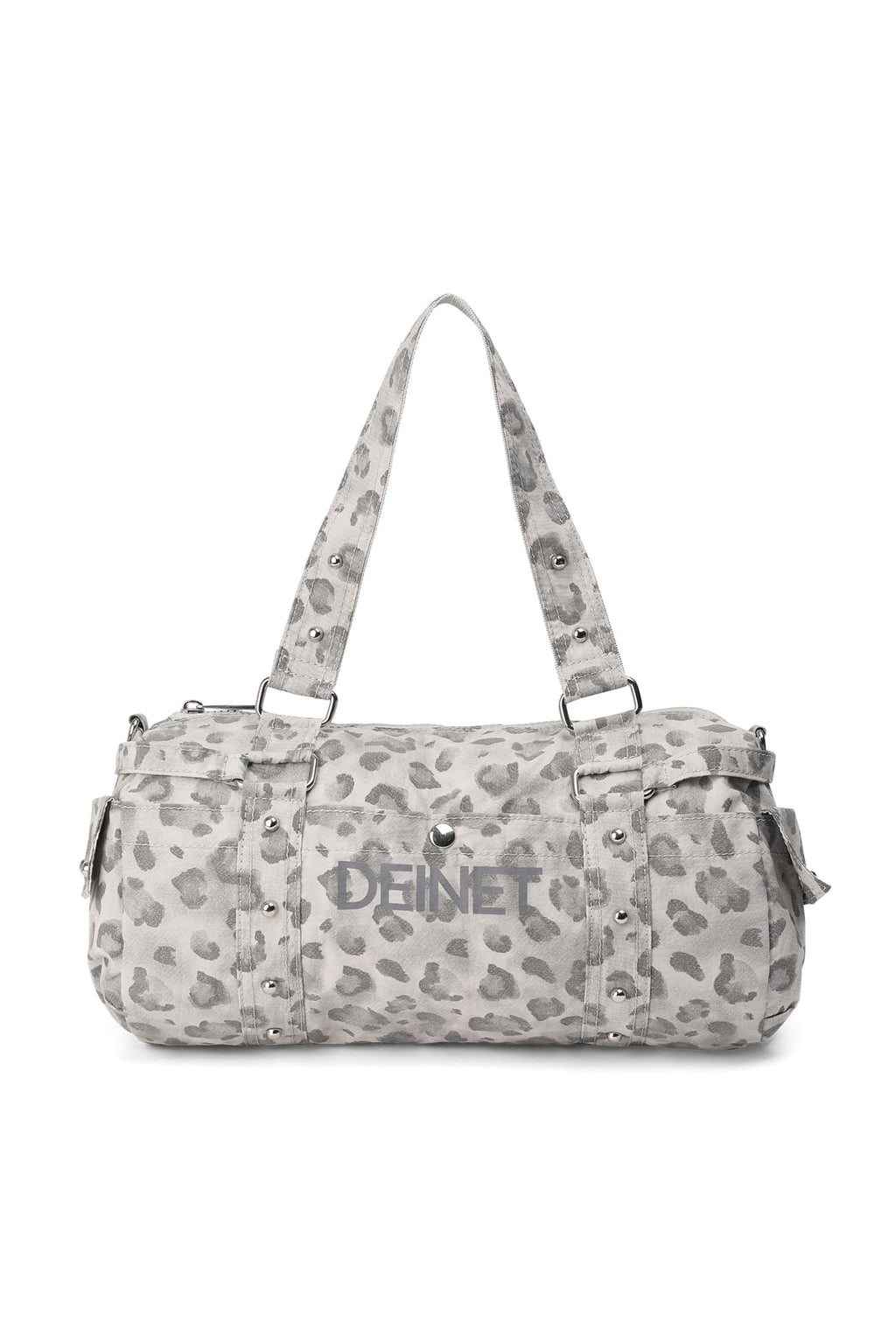 Deinet - Logo Leopard Duffle Mini Bag (Grey) product image 5 | TRAB K-Fashion Australia