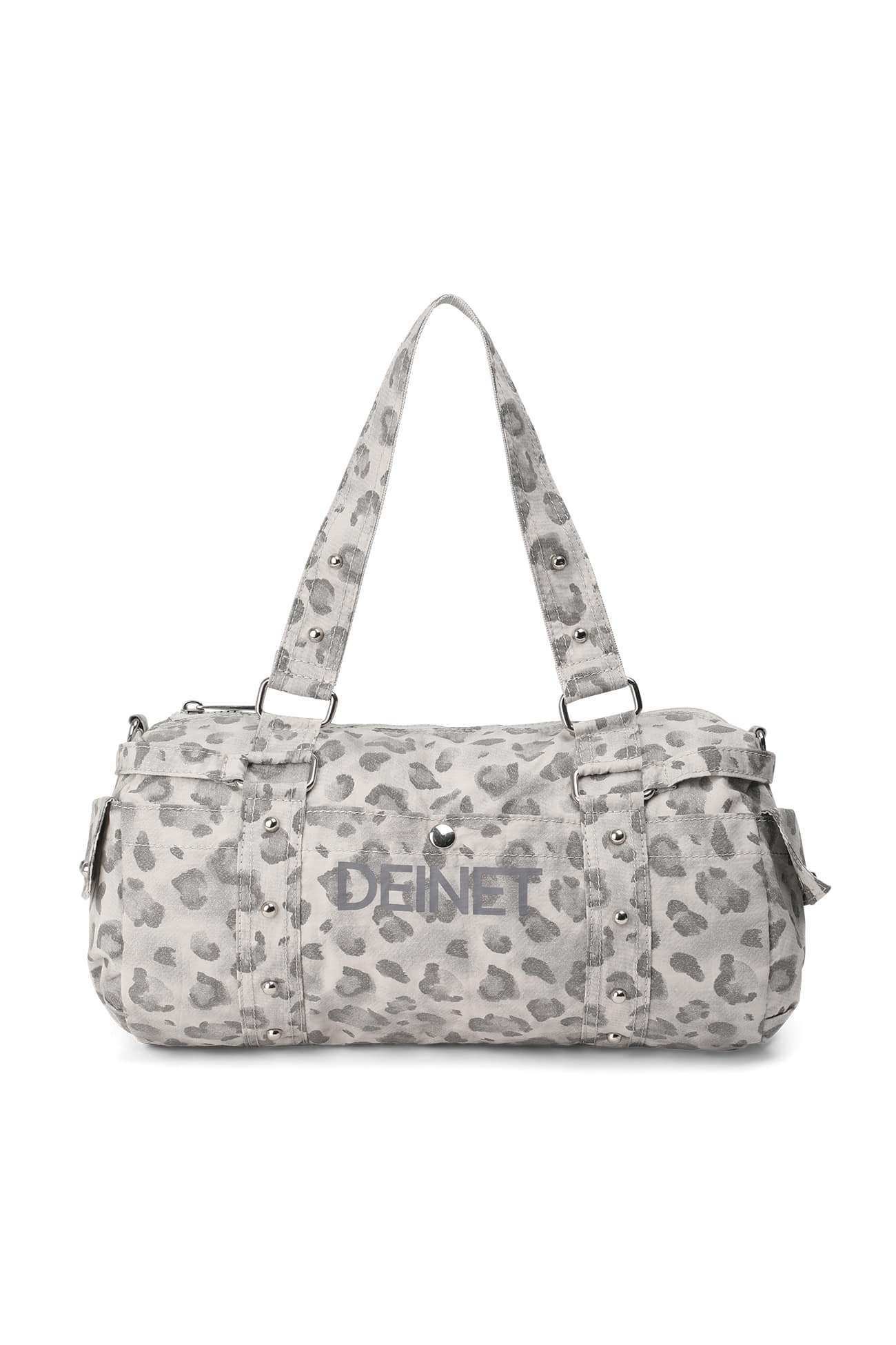 Deinet - Logo Leopard Duffle Mini Bag (Grey) product image 5 | TRAB K-Fashion Australia