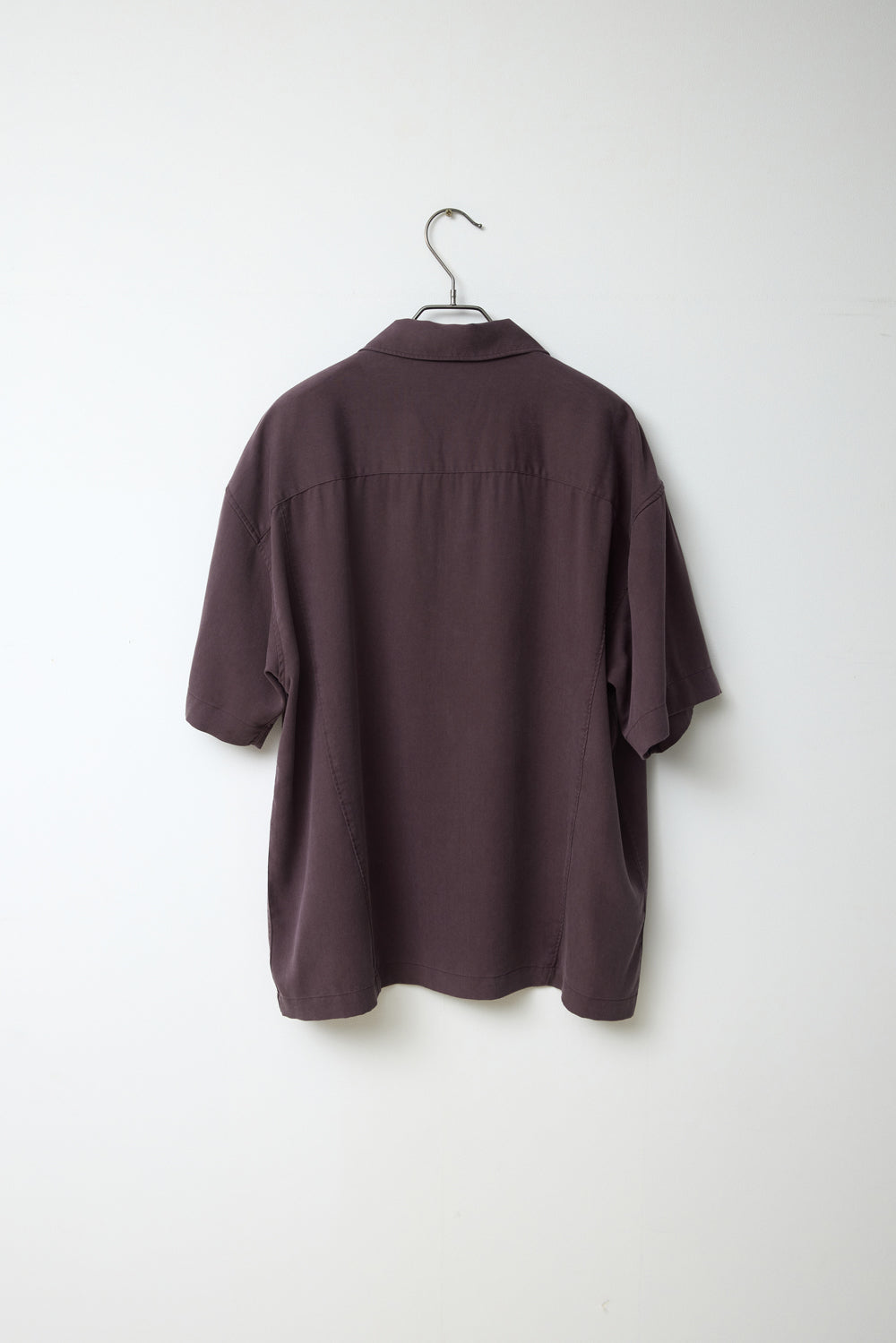 Hatchingroom - Camp Collar Shirt Tencel Dark (Purple) product image 2 | TRAB K-Fashion Australia